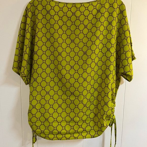 Emerald green Michael kors blouse spring summer - Picture 4 of 7